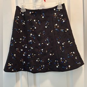 Club Monaco beaded skirt